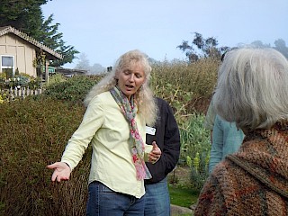 Learning garden design with MCBG Board member, Kate Frey gallery image
