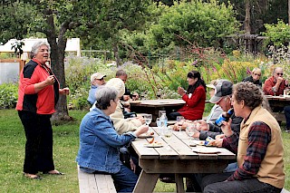 Annual June Potluck & Meeting in the Vegetable Garden gallery image