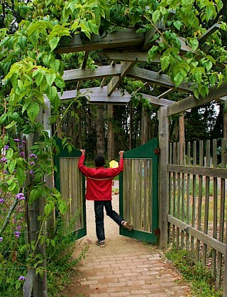 Summer 2007 Third Place PEOPLE IN THE GARDENS - Denice Breaux - Fort Bragg, CA gallery image