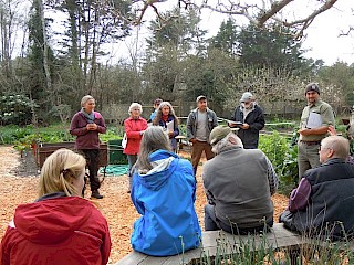 Training in the MCBG Vegetable Garden gallery image