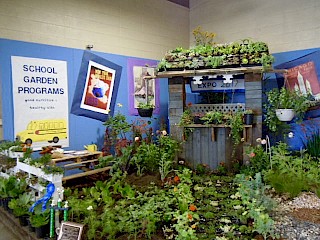 The prize-winning exhibit at the 2017 County Fair & Apple Show gallery image