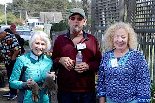 Show workers Kathy, Ken, and Fran | Photo by Dick Jones, Noyo Chapter American Rhododendron Society gallery image