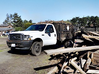 FOG donated a hefty work truck, it has mad a world of difference for the Gardens! gallery image
